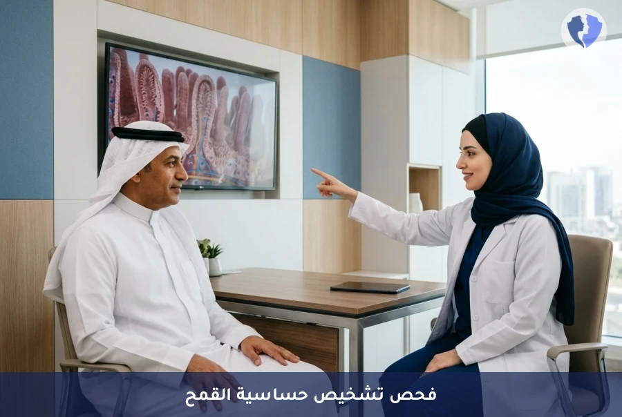 اطمئن على سلامة جهازك الهضمي - فحص حساسية الجلوتين (السيلياك) (tTG IgA & Total IgA)