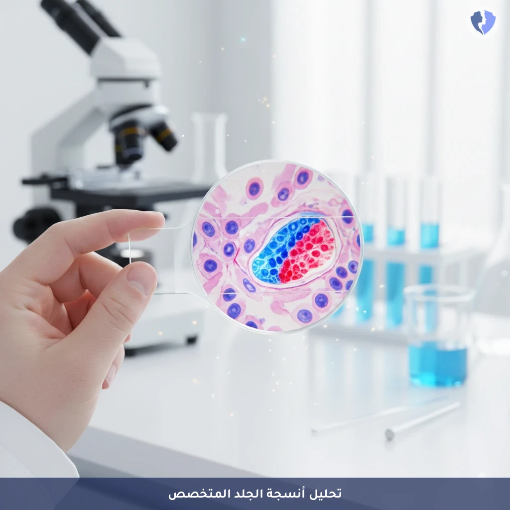 خزعة الجلد بالصبغات الخاصة