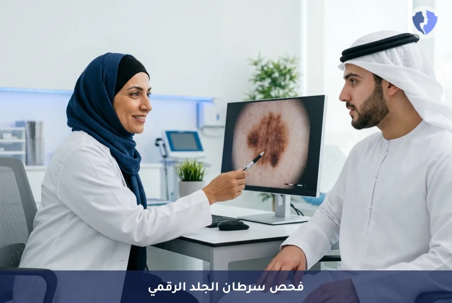 اطمئن على سلامة شاماتك بدقة - فحص سرطان الجلد الرقمي (Dermoscopy)