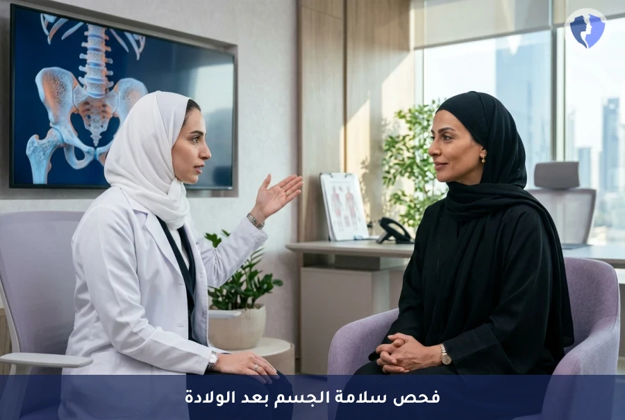استعيدي قوة عظامك بعد الولادة - فحص سلامة الجهاز الحركي بعد الولادات المتكررة
