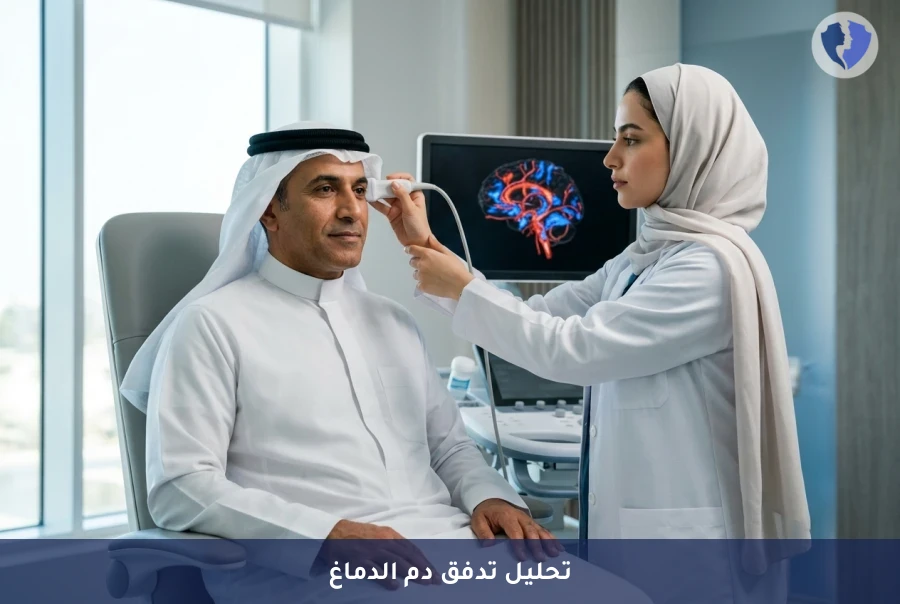 اطمئن على سلامة تروية دماغك - فحص سونار الدوبلر عبر الجمجمة (TCD)