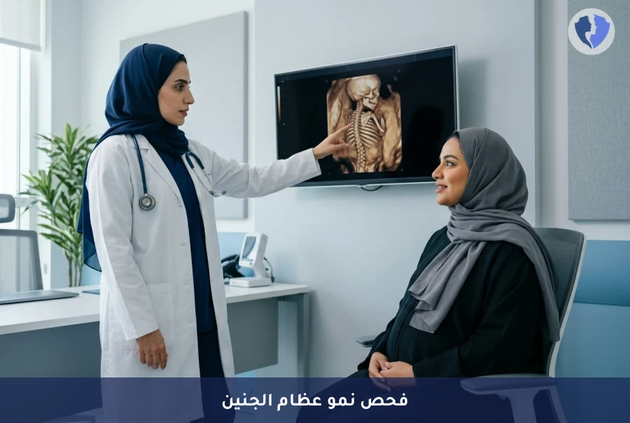 اطمئني على نمو عظام جنينك - فحص سونار تشوهات الهيكل العظمي للجنين