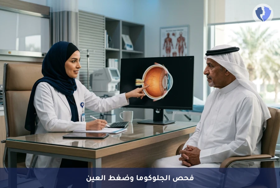 احمِ بصرك من الجلوكوما - فحص ضغط العين وتقييم العصب البصري (Glaucoma Screening)