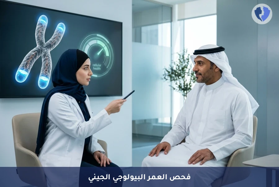 اكتشف عمرك البيولوجي الحقيقي - فحص طول التيلومير (العمر البيولوجي)