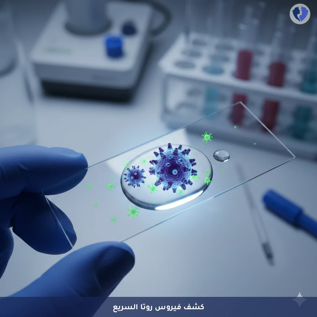 فحص فيروس الروتا للأطفال - فحص فيروس روتا في البراز (Rota Virus)