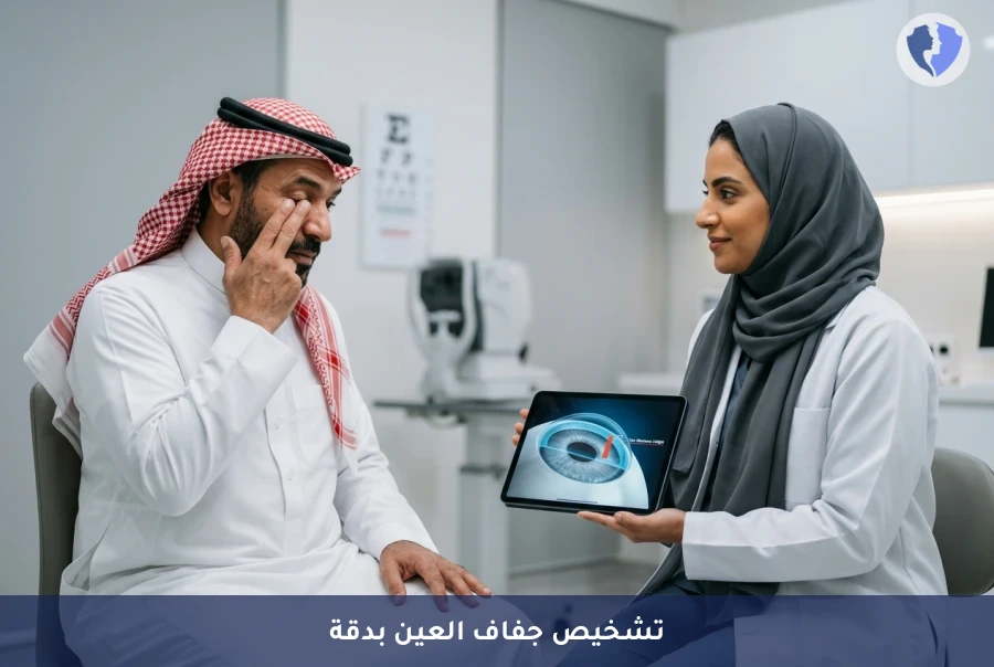 وداعاً لجفاف وتهيج العين - فحص قياس ارتفاع منسوب الدموع (TMH)