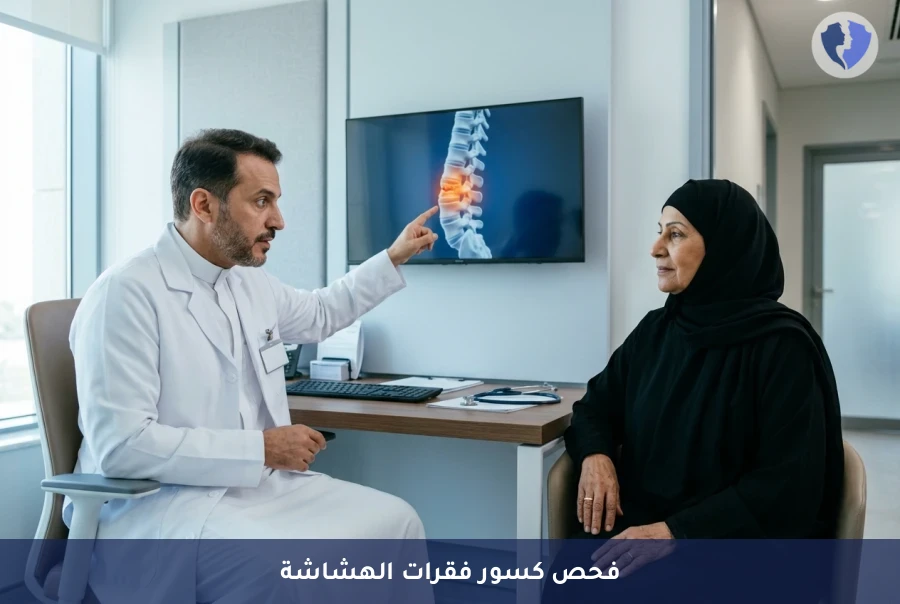 احمِ عمودك الفقري من الهشاشة - فحص كسور الفقرات الانضغاطية الناتجة عن هشاشة العظام (OVCF)