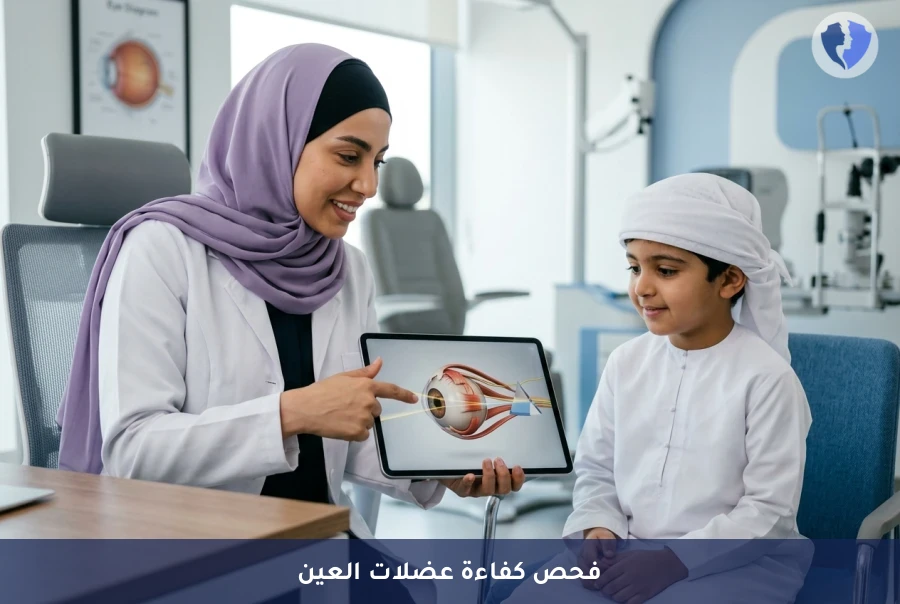 توازن مثالي لعضلات عينيك - فحص كفاءة عضلات العين (Orthoptics)