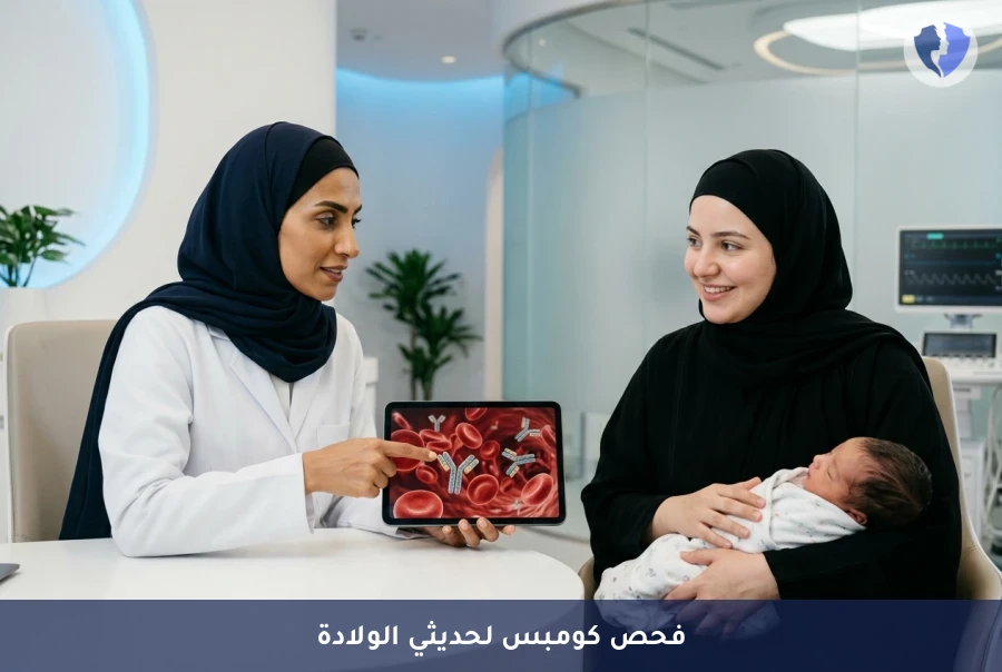 اطمئن على صحة مولودك الجديد - فحص كومبس المباشر لحديثي الولادة (DAT)