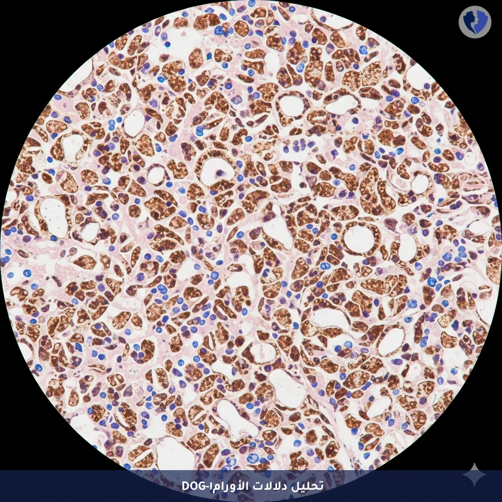 فحص DOG-1 لأورام الجهاز الهضمي - فحص كيميائي نسيجي مناعي لبروتين (DOG-1)