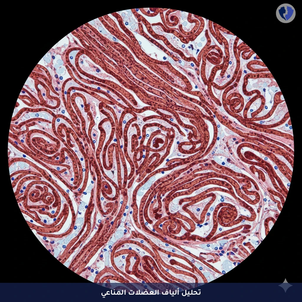 فحص ديسمين لتشخيص أورام العضلات - فحص كيميائي نسيجي مناعي لبروتين ديسمين (Desmin)