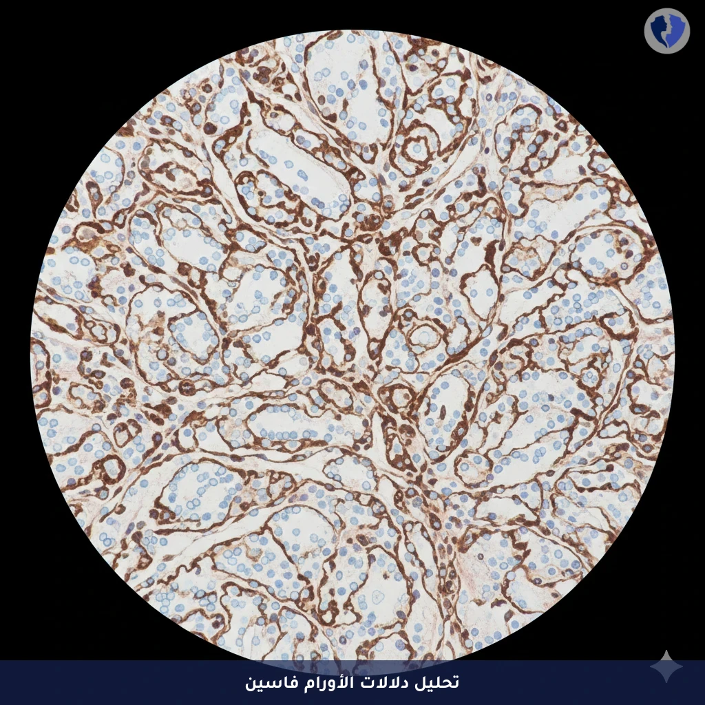 فحص فاسين لتشخيص الخلايا المتغصنة - فحص كيميائي نسيجي مناعي لبروتين فاسين (Fascin)