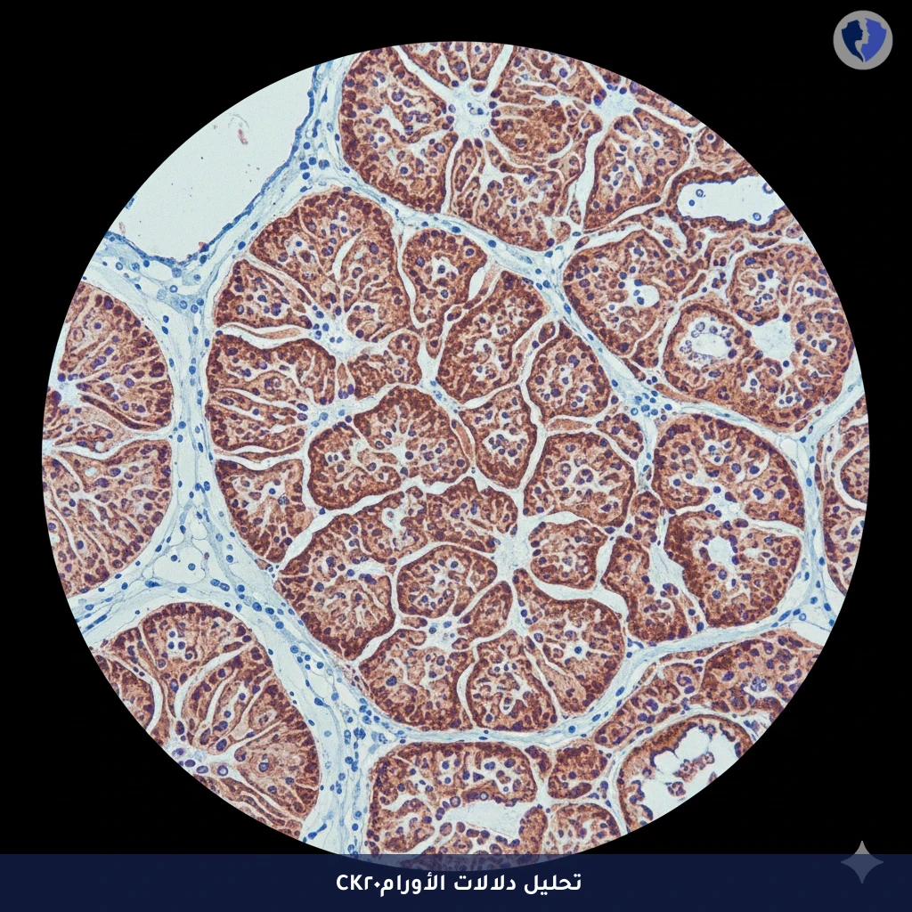 تحليل CK20 لأورام الهضم - فحص كيميائي نسيجي مناعي لسيتوكيراتين 20 (CK20)