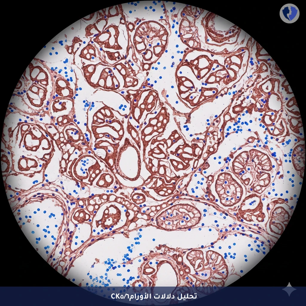 تحليل CK5/6 للسرطان الحرشفي - فحص كيميائي نسيجي مناعي لسيتوكيراتين 5/6 (CK5/6)