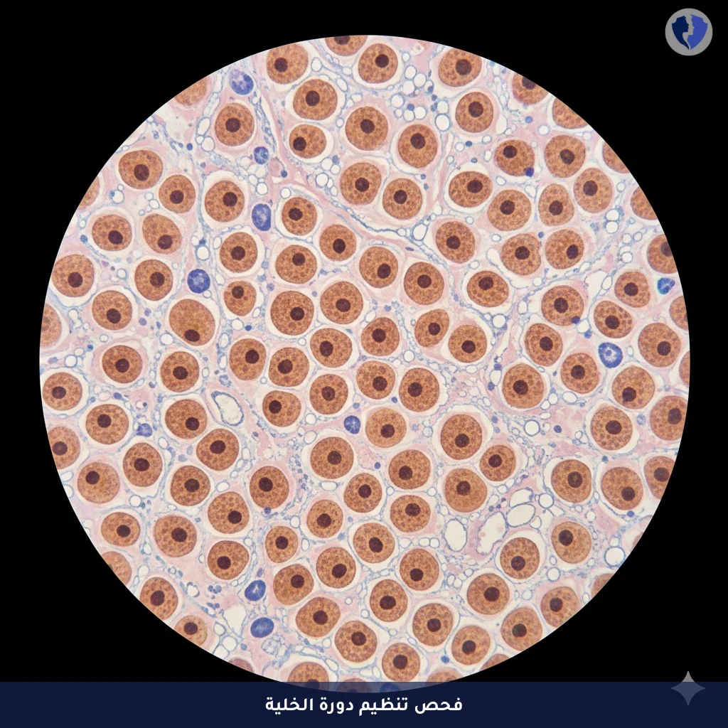 تحليل Cyclin D1 للمفوما - فحص كيميائي نسيجي مناعي لسيكلين دي 1 (Cyclin D1)