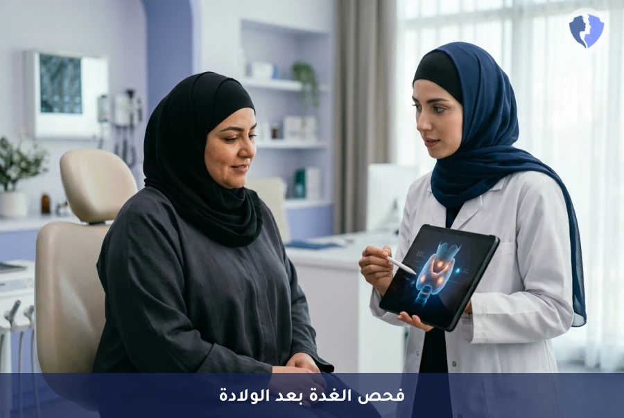 اطمئني على توازنك الهرموني بعد الولادة - فحص متابعة وظائف الغدة الدرقية بعد الولادة (TSH, Free T4)