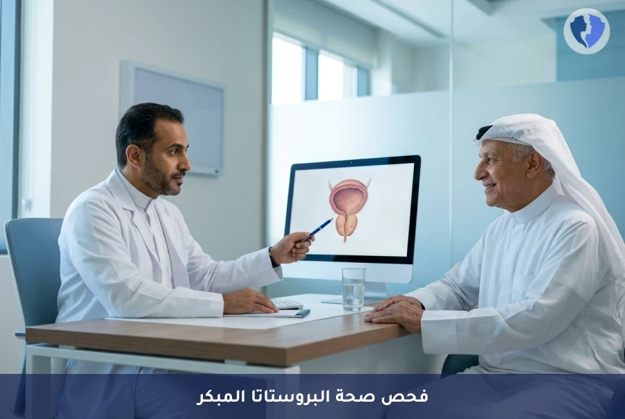 اطمئن على صحة البروستاتا الآن - فحص مستضد البروستاتا النوعي (PSA)