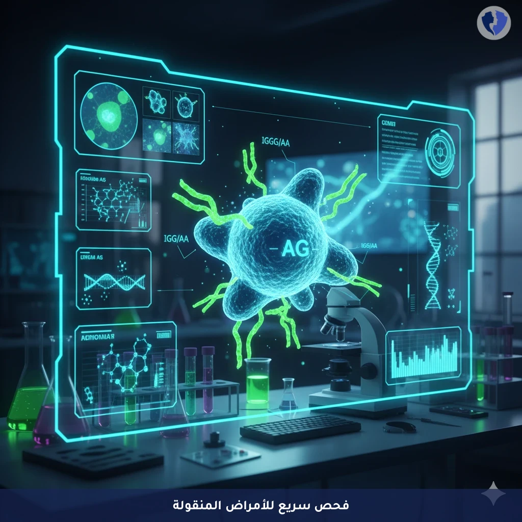 فحص سريع لبكتيريا الكلاميديا - فحص مستضد الكلاميديا (Chlamydia Ag)