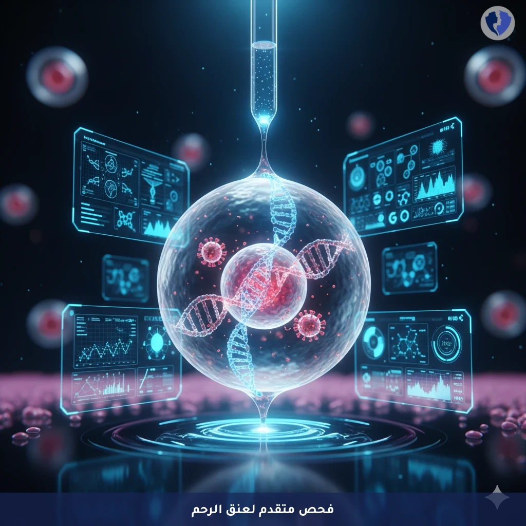 فحص عنق الرحم الشامل (LBC & HPV) - فحص مسحة عنق الرحم وفيروس الورم الحليمي (LBC-HPV) بتقنية (PCR)