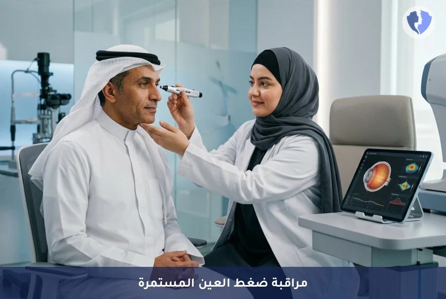 احمِ بصرك بمراقبة ضغط العين - فحص منحنى ضغط العين اليومي (DTC) على مدار 24 ساعة
