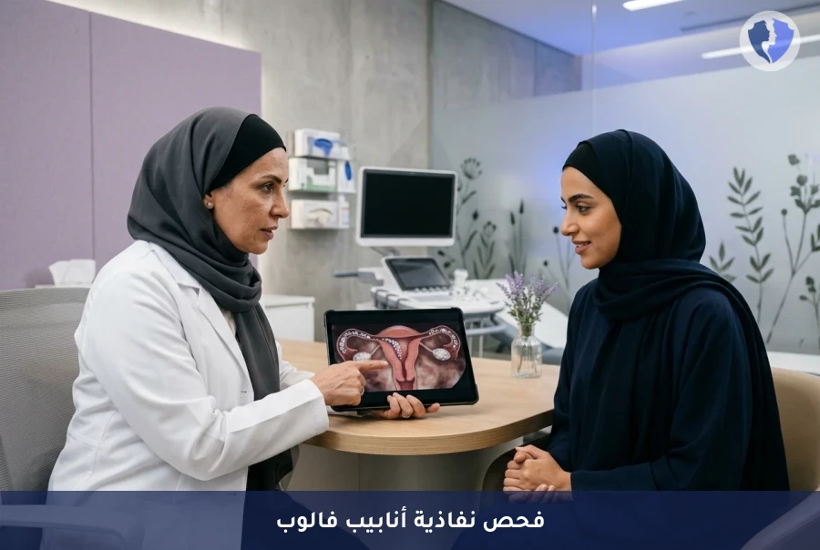 اطمئني على فرص الحمل بدقة - فحص نفاذية أنابيب فالوب بالفقاعات (FemVue)