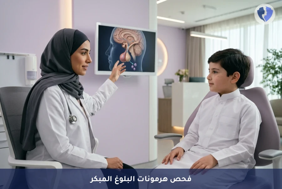 اطمئن على نمو طفلك الطبيعي - فحص هرمونات البلوغ المبكر (LH, FSH, Testosterone/Estradiol)