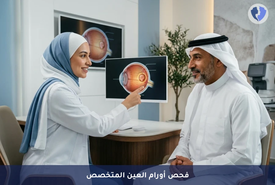 كشف مبكر لأورام العين - فحص وتقييم أورام العين التخصصي