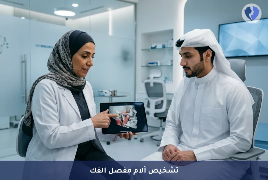 تخلص من آلام الفك - فحص وتقييم اضطراب مفصل الفك (TMJ)
