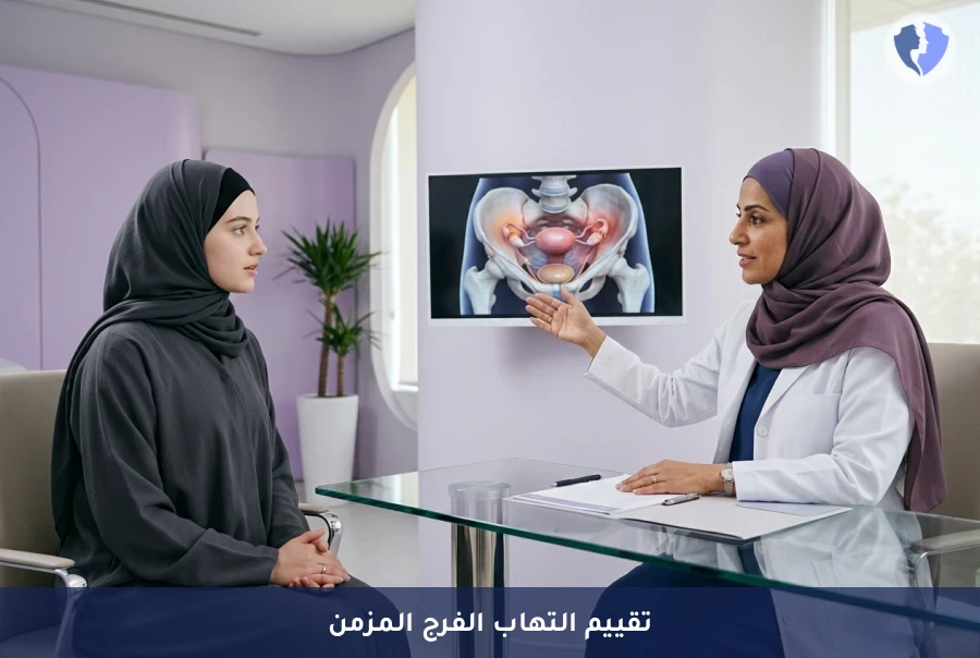 علاج فعال لالتهابات الفرج المزمنة - فحص وتقييم التهاب الفرج المزمن