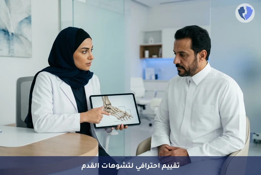 استعد توازن مشيتك وراحة قدميك - فحص وتقييم تشوهات أصابع القدم (المطرقة والمخلب)