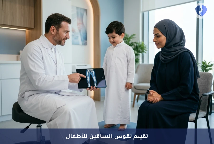 اطمئن على استقامة أرجل طفلك - فحص وتقييم تقوس الساقين (Genu Varum)