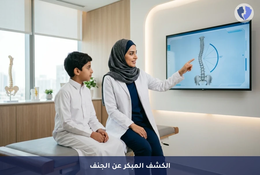 احمِ طفلك من انحناء الظهر - فحص وتقييم حالات الجنف (Scoliosis)