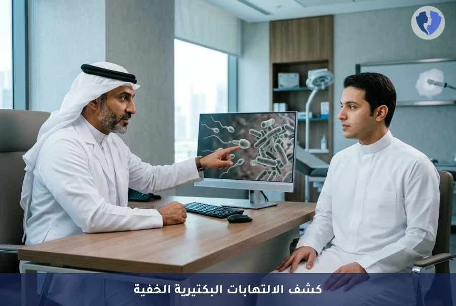 عزز خصوبتك واطمئن على صحتك - فحص ومزرعة البيلة الجرثومية الخفية للرجال