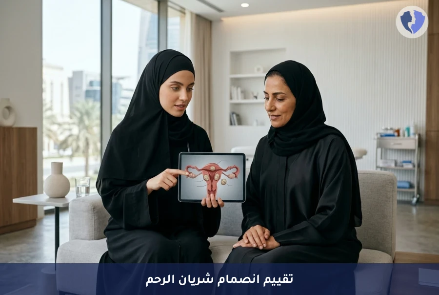 تخلصي من ألياف الرحم بدون جراحة - كشف استشاري لانصمام شريان الرحم (UAE)