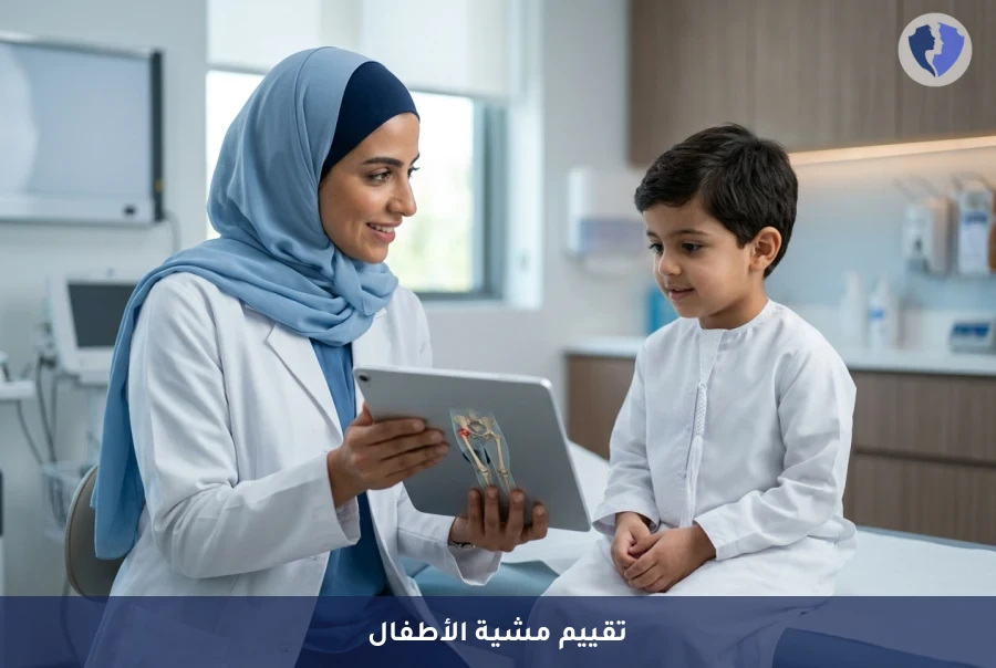 اطمئن على مشية طفلك الآن - كشف تقييم انحراف المشي عند الأطفال (للداخل أو الخارج)