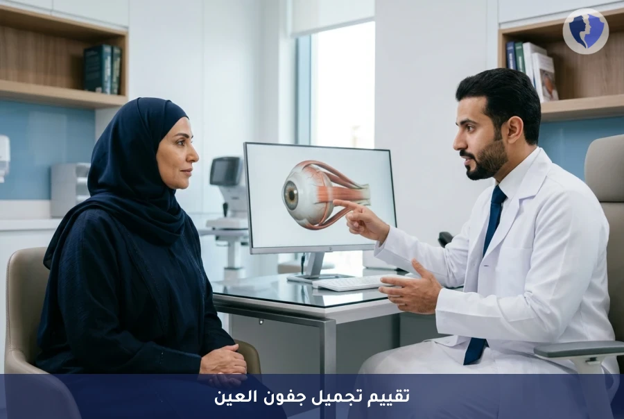 استعد لعيون أكثر شباباً وصحة - كشف تقييم جفن العين التجميلي والوظيفي