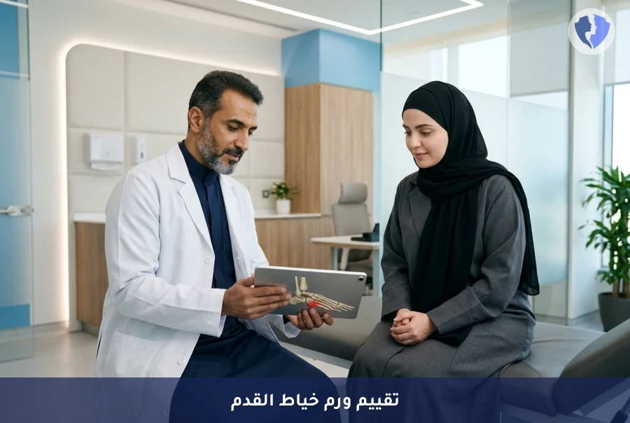 علاج آلام ورم خياط القدم - كشف تقييم ورم خياط القدم (Bunionette)