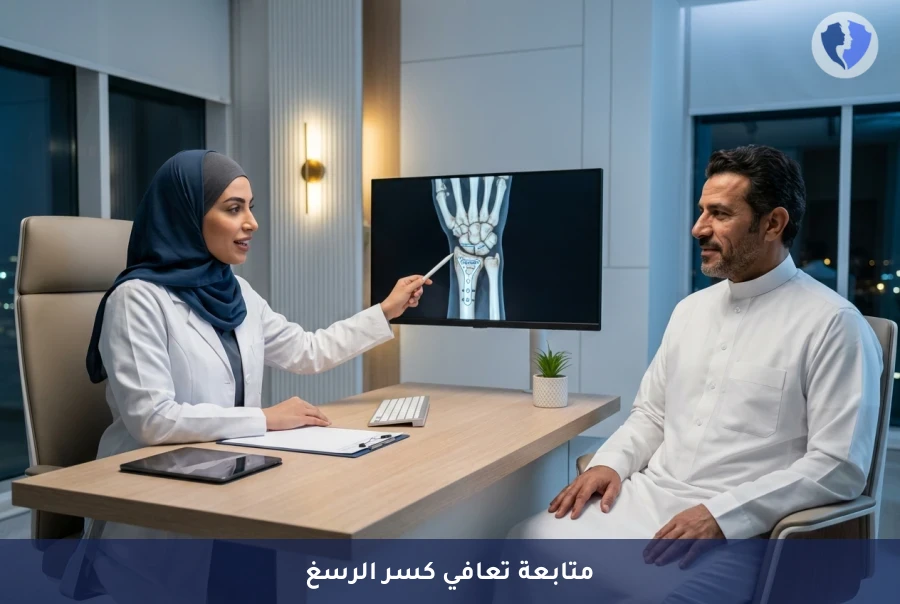 استعد مرونة معصمك بعد العملية - متابعة ما بعد عمليات كسور الرسغ (Distal Radius Fracture)