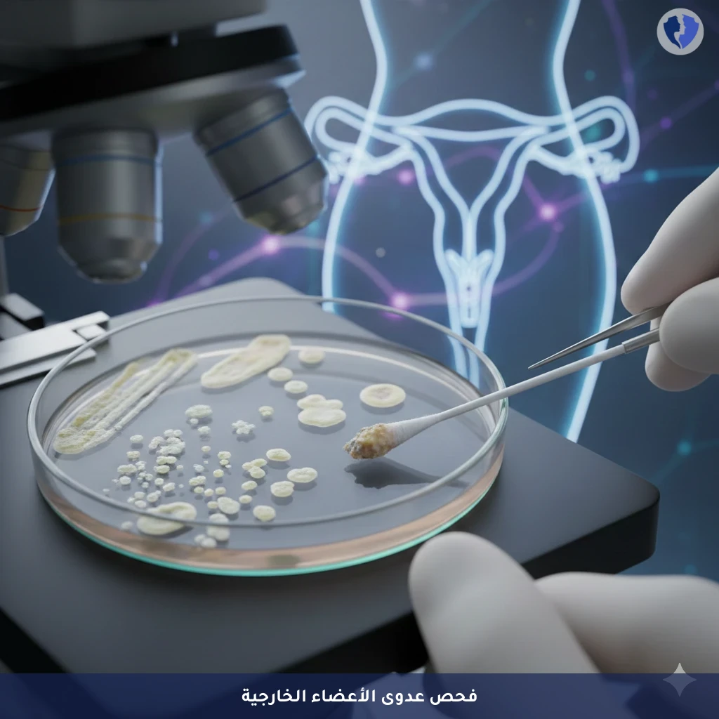 فحص دقيق للالتهابات النسائية - مزرعة مسحة الفرج (Vulva Swab Culture)