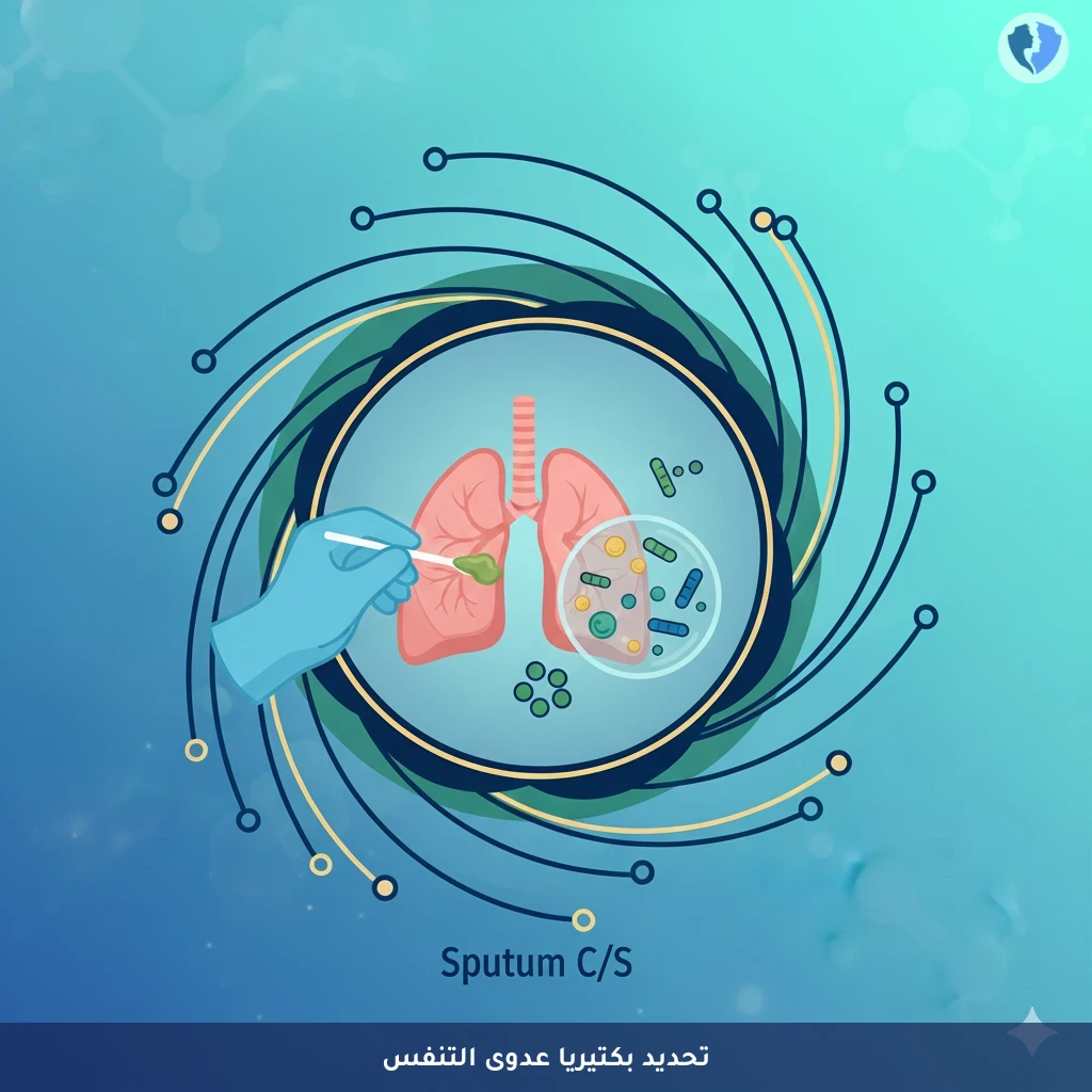 مزرعة البلغم والمضادات - مزرعة وحساسية البلغم (Sputum C/S)