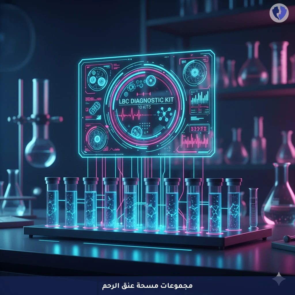 مسحة عنق الرحم السائلة (10) - مسحة عنق الرحم السائلة (LBC) - 10 مجموعات