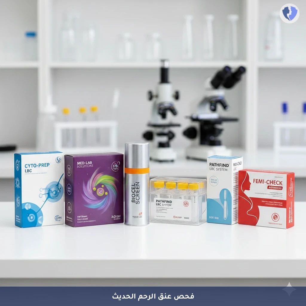 فحص عنق الرحم الدوري الذكي - مسحة عنق الرحم بالتقنية السائلة - 5 مسحات (LBC)