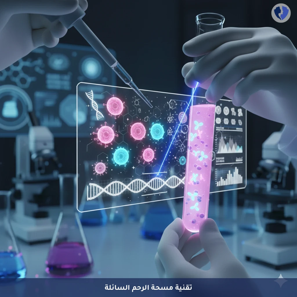 الفحص المتطور لخلايا عنق الرحم - مسحة عنق الرحم بتقنية القاعدة السائلة (PAP Smear LBC)