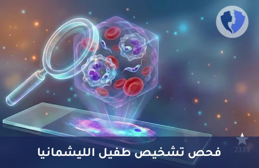 فحص مسحة الليشمانيا المجهري - مسحة للكشف عن طفيل الليشمانيا