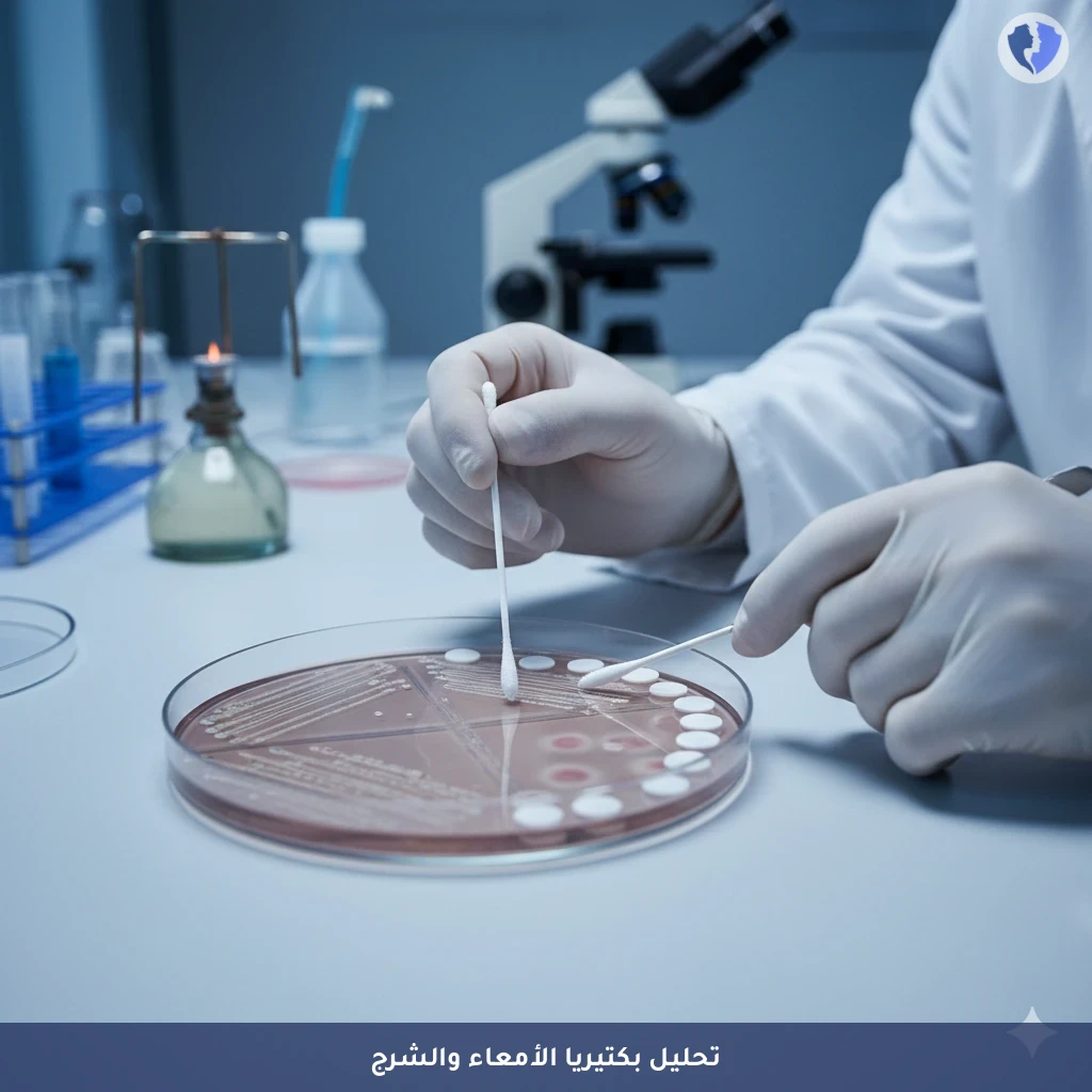 مسحة ومزرعة المستقيم - مسحة ومزرعة من الشرج