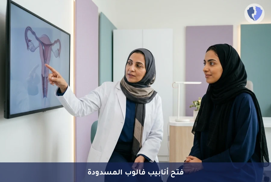 حلول متقدمة لعلاج انسداد الأنابيب - منظار تسليك الأنابيب المسدودة (Hysteroscopic Tubal Cannulation)