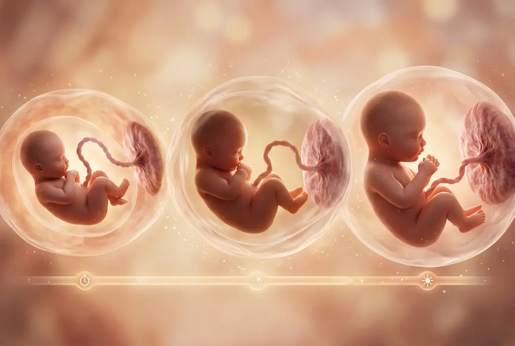 الثلث الثالث من الحمل — الأسابيع 28–40
